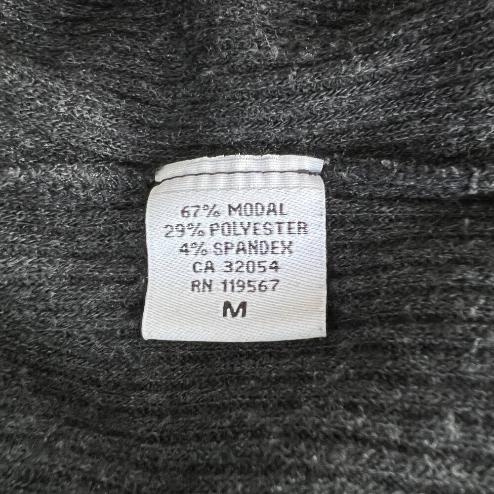 Rachel Rally Modal Blend Ribbed True Wrap Sweater Size M - Picture 8 of 10